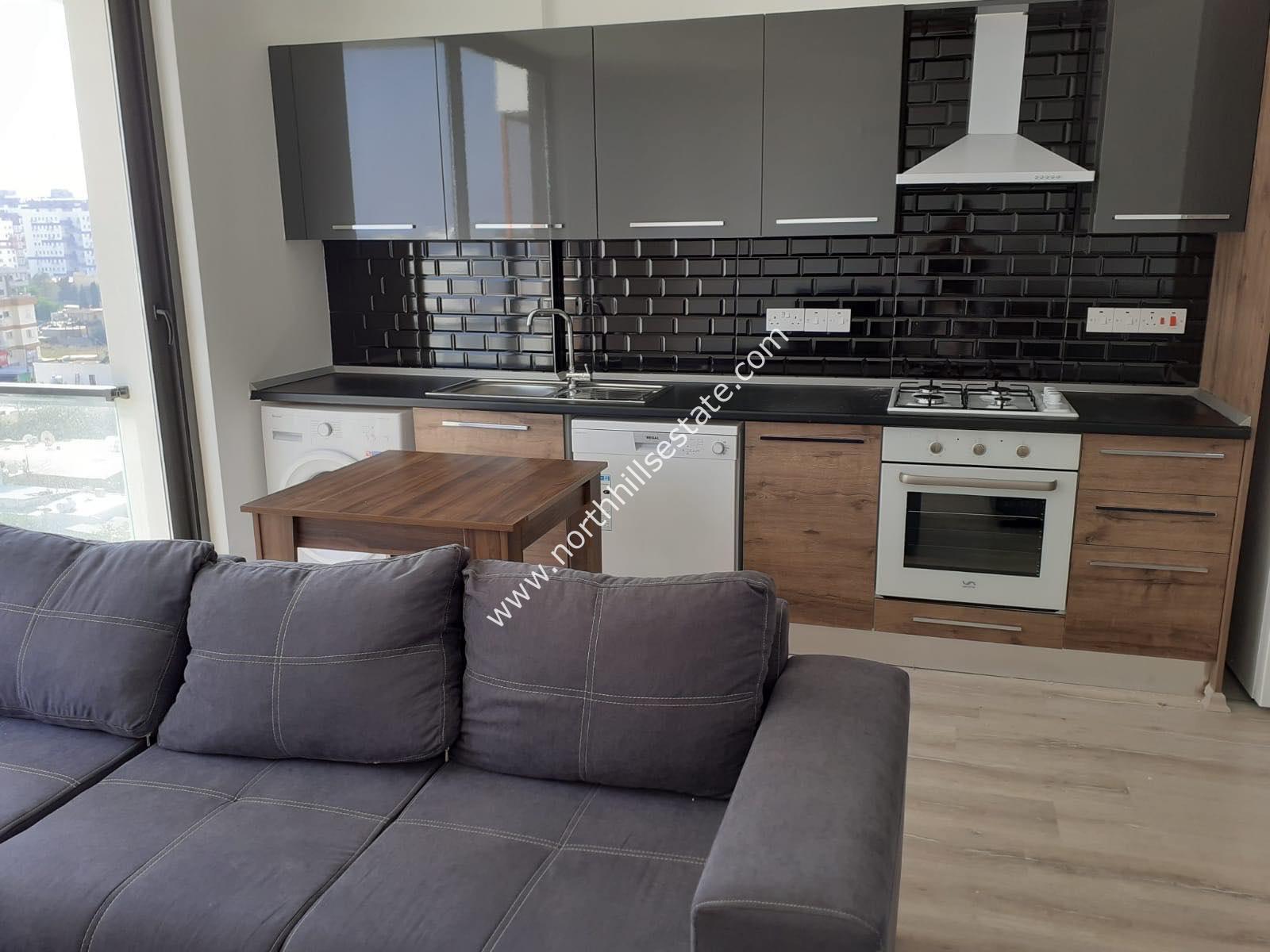 gazimagusa yenisehir kiralik studio daire north hills estate